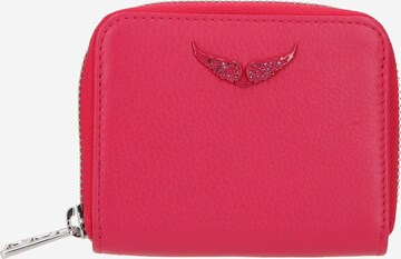 Porte-monnaies Zadig & Voltaire en rose : devant