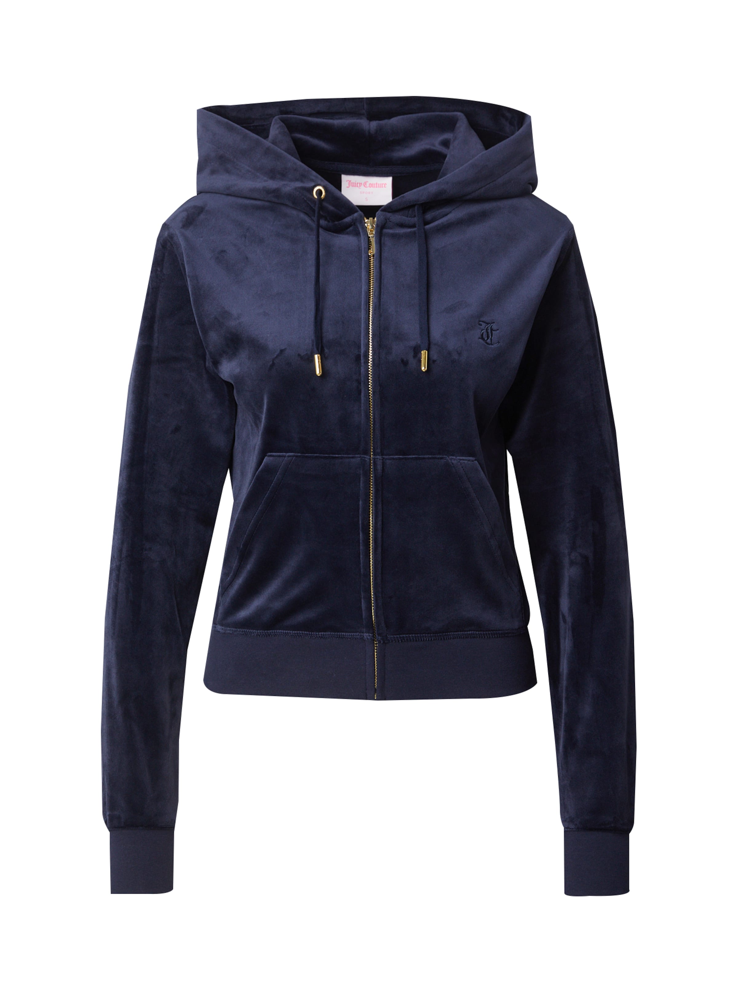 Juicy Couture Кофта на молнии 'Dach Addison' в Синий: спереди