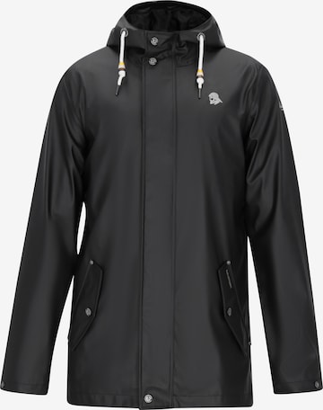 Schmuddelwedda Λειτουργικό μπουφάν σε μαύρο: μπροστά