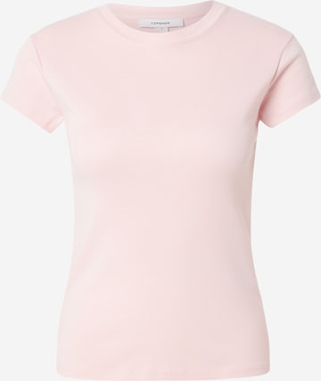 TOPSHOP Shirt 'EVERYDAY' in Pink: front