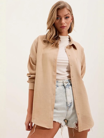 Bigdart Blusa em bege, Vista do artigo