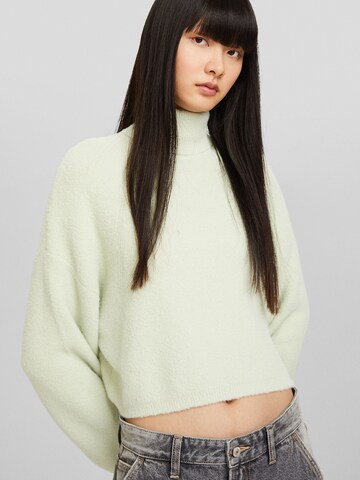 Bershka Pullover in Grün