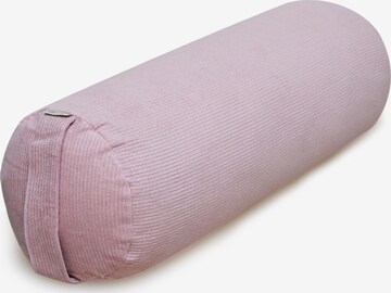 YOGISTAR.COM Pillow in Pink: front