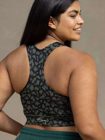 Hey Honey Bustier Sport-BH 'Racerback'‌‌‌‌ in Grün
