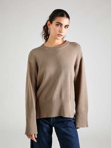 modström Sweater 'Corbin' in Beige: front