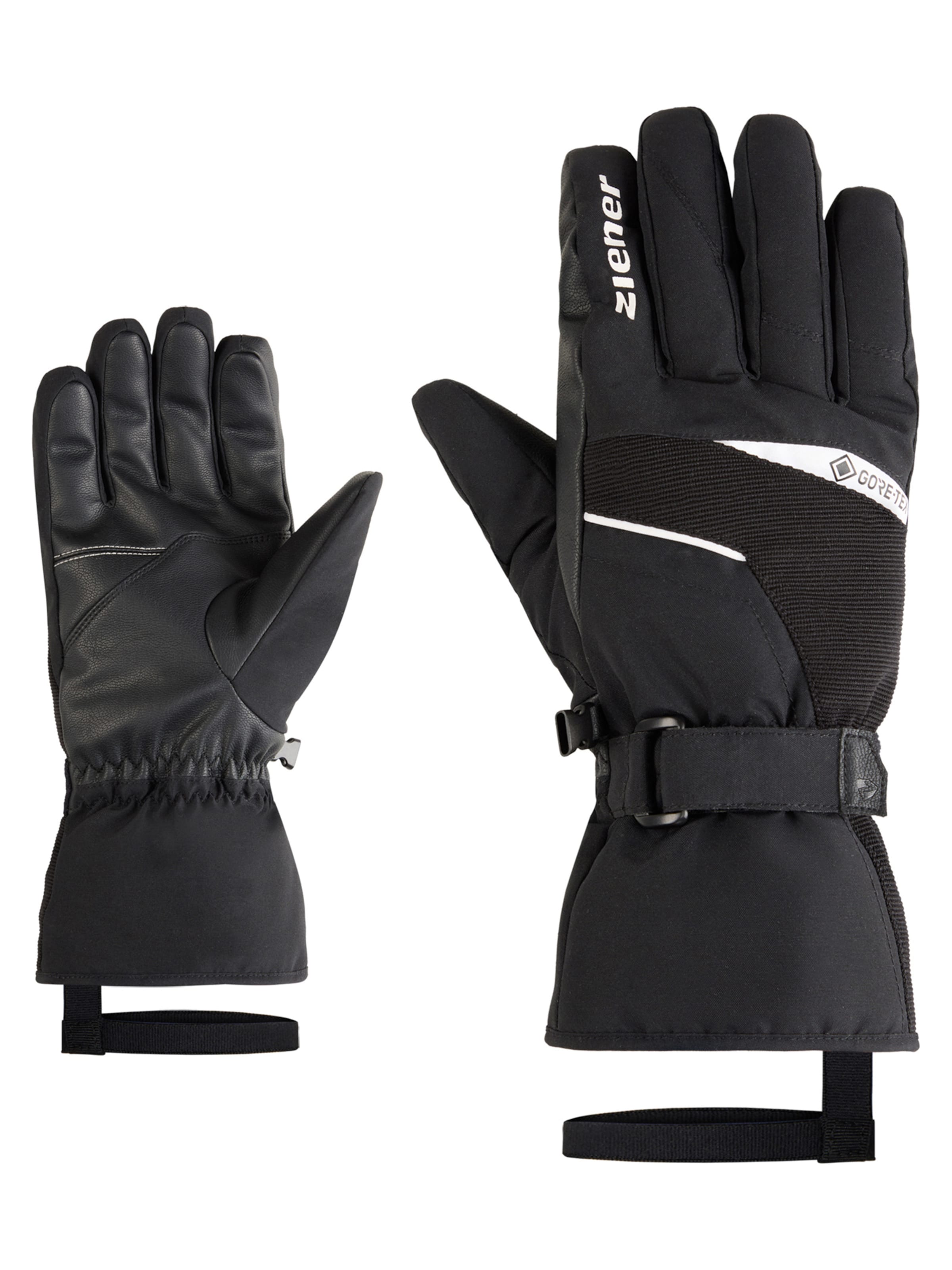 ZIENER Athletic Gloves 'Galerius' in Black: front