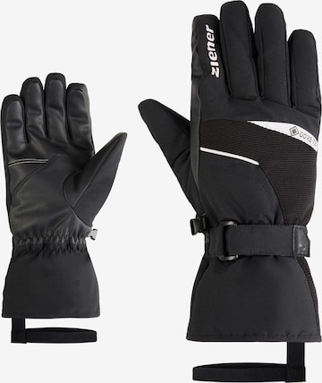 ZIENER Athletic Gloves 'Galerius' in Black: front