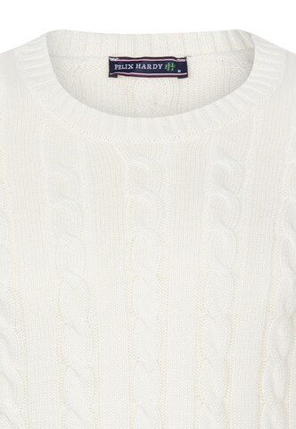 Felix Hardy Sweater in White