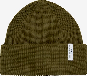 Marc O'Polo DENIM Mütze in Grün: Vorderseite
