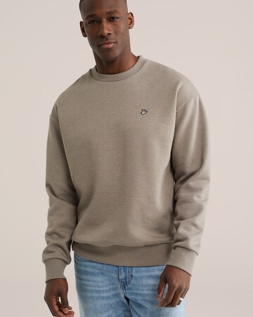 Felpa di WE Fashion in grigio: frontale