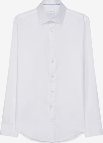 Chemise business SEIDENSTICKER en blanc : devant