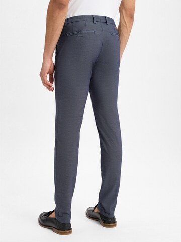 Coupe slim Pantalon chino ' ' bugatti en bleu
