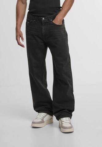 Karl Kani Loosefit Jeans in Schwarz: Vorderseite