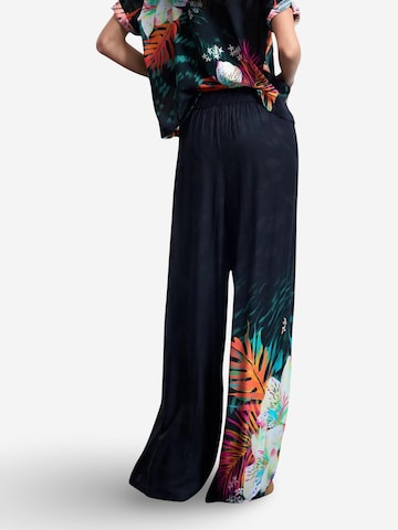 Wide leg Pantaloni 'PANT_SWIM-DAIKIRI 26SWPW52' di Desigual in nero