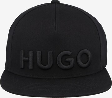 HUGO Cap ' Jago' in Black: front