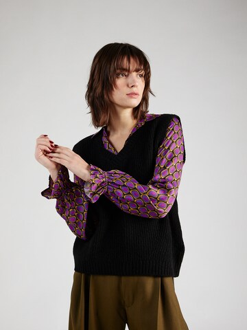 Pull-over MORE & MORE en noir : devant