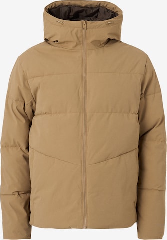 Veste d’hiver 'JJGLOBAL' JACK & JONES en beige : devant
