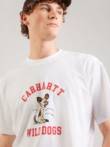 Carhartt WIP T-shirt 'Wild Dog' i vit