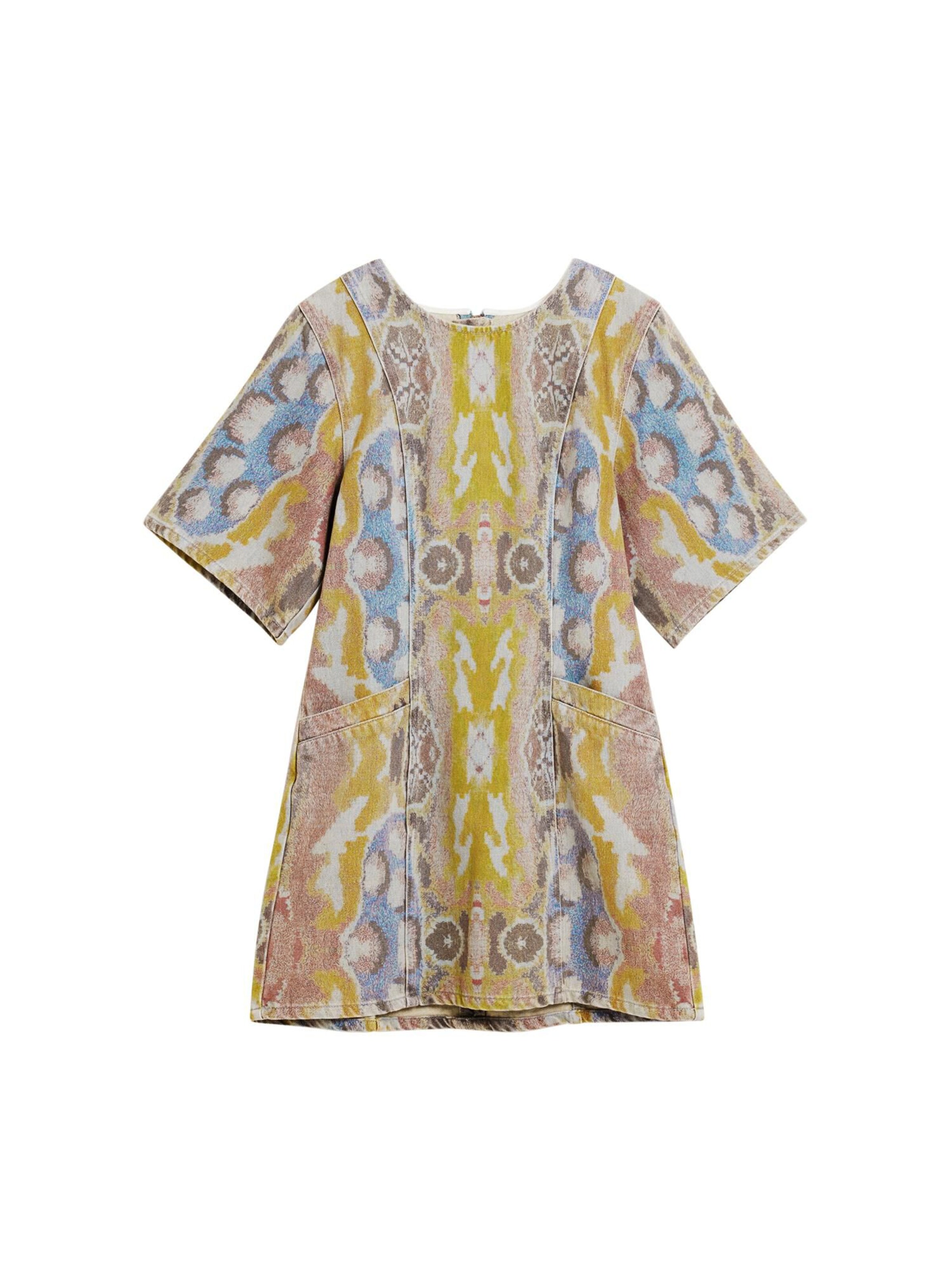 Desigual Šaty - Žltá: predná strana