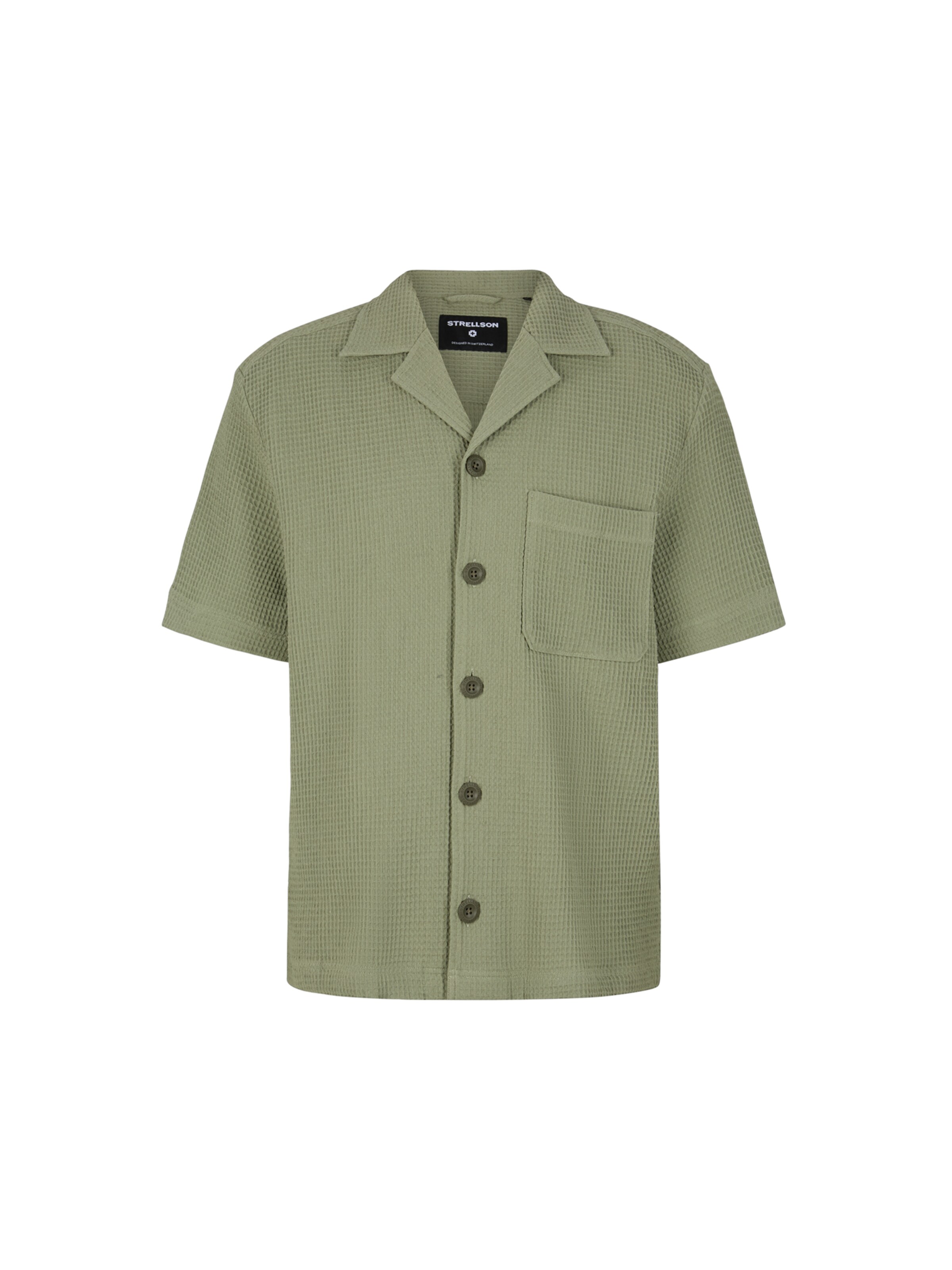 Coupe regular Chemise 'Noem' STRELLSON en vert : devant