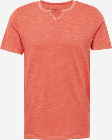 JACK & JONES T-Shirt 'SPLIT' in Rot: predná strana