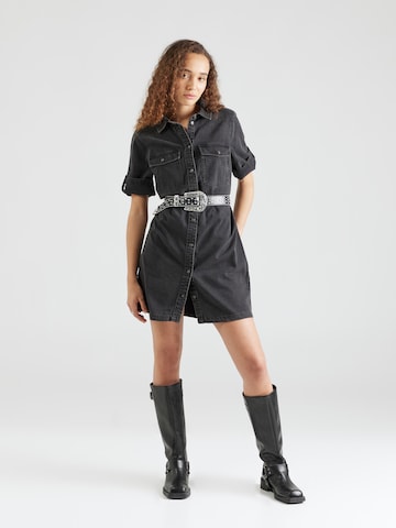 Robe-chemise Noisy may en noir