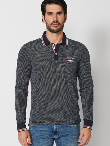 KOROSHI Shirt in Blau: Vorderseite