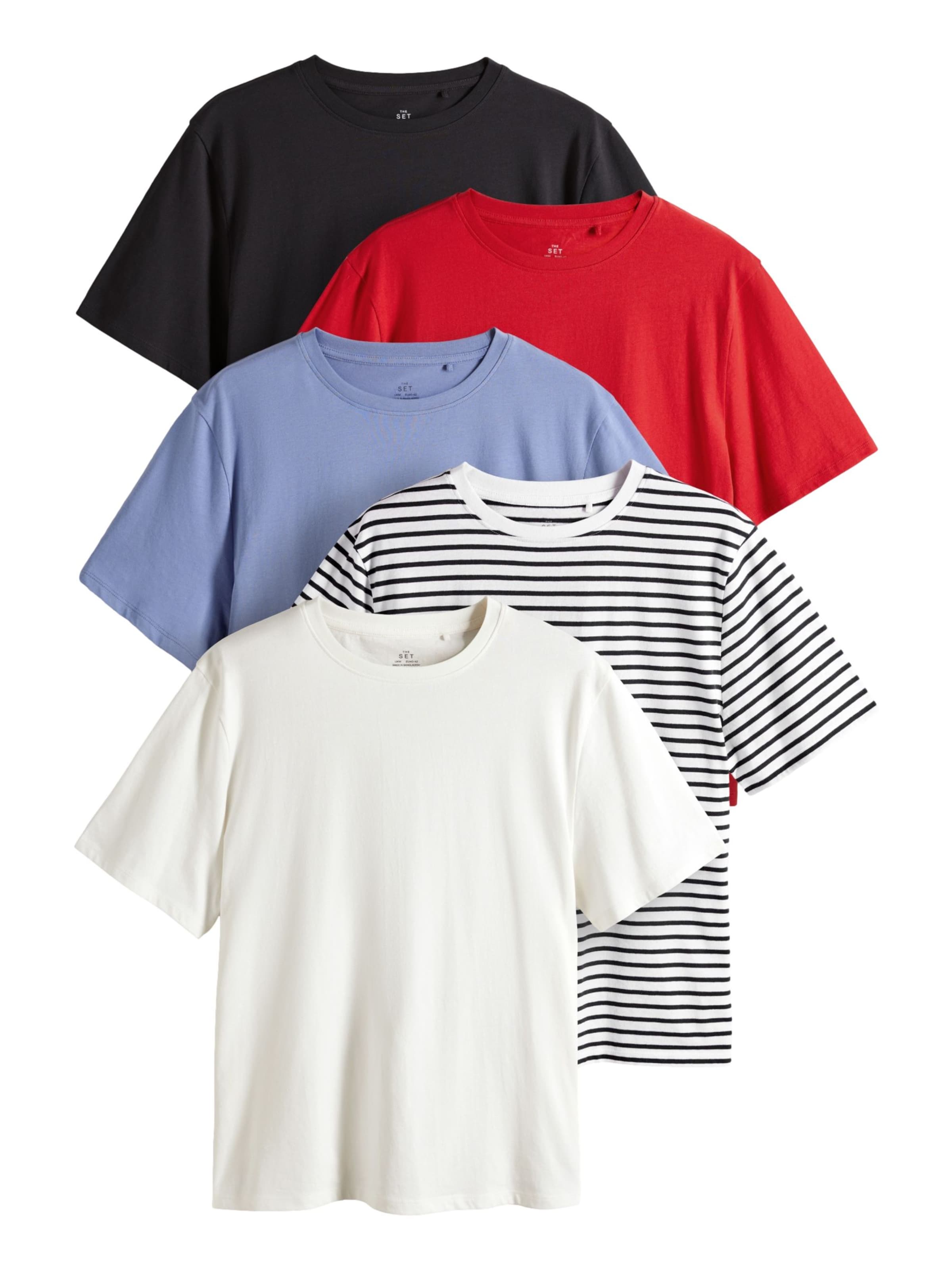 Tricou de la The Set pe albastru: față