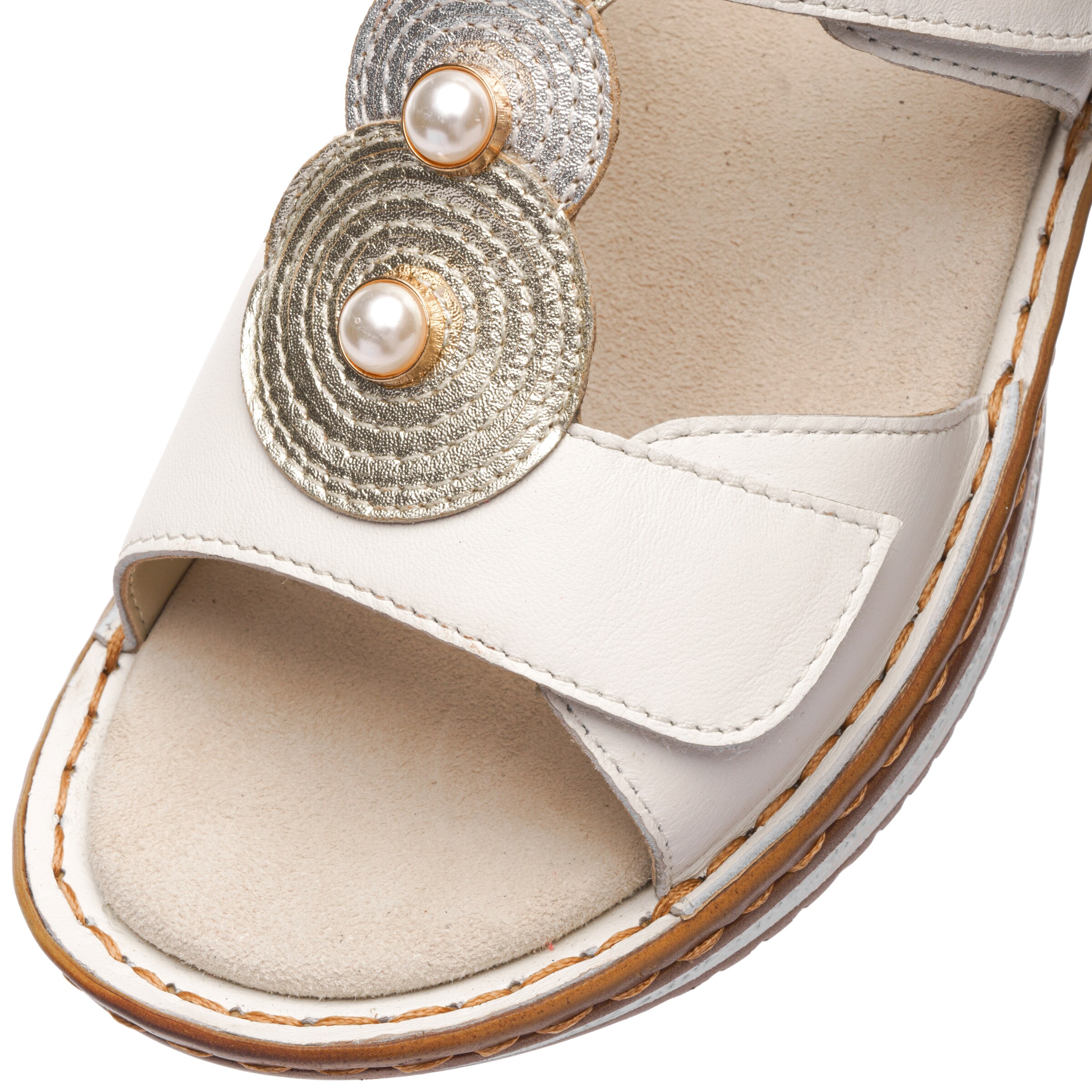 ARA Strap Sandals in White