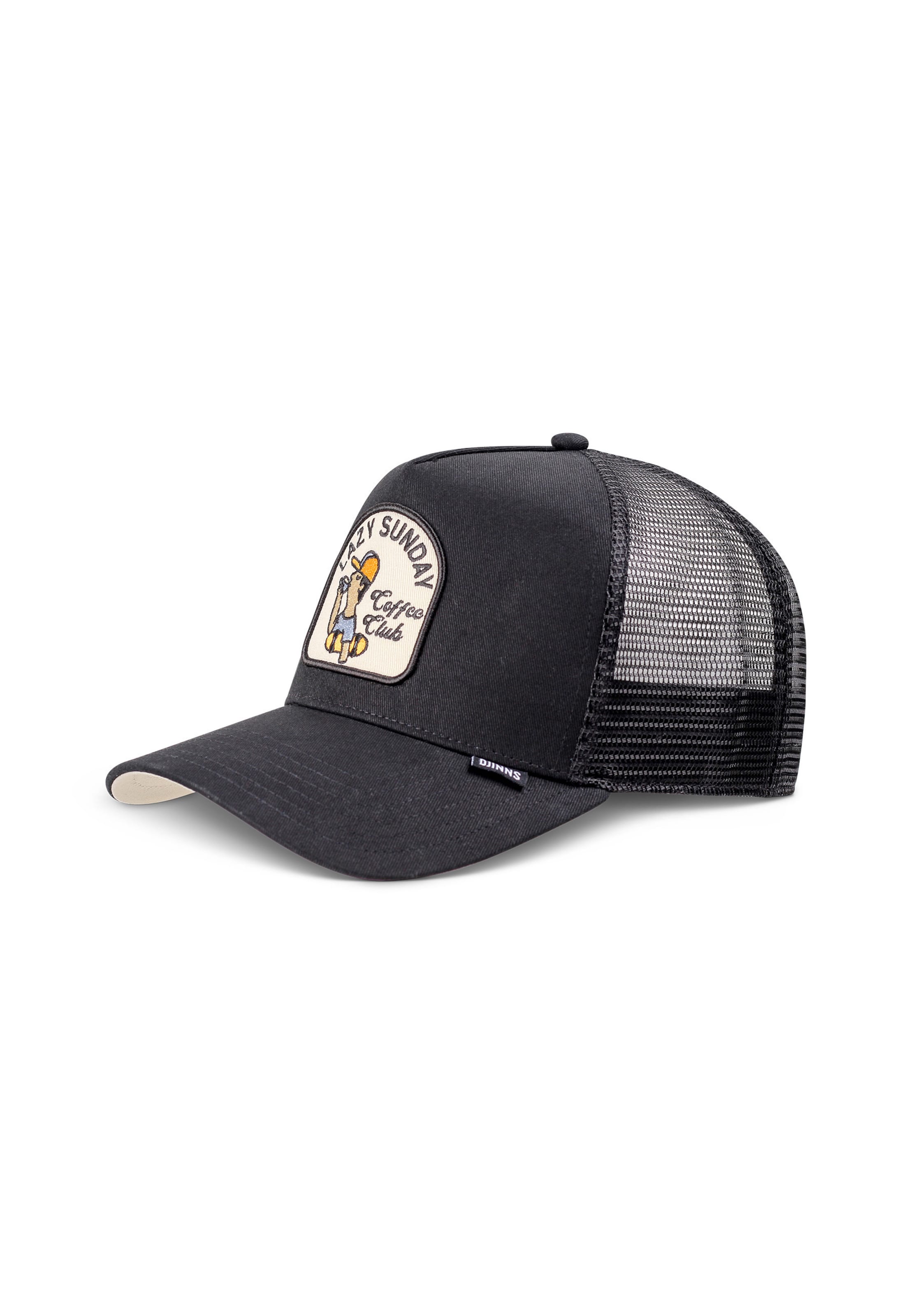 DJINNS Pet 'HFT Skaterboy' in Zwart: voorkant
