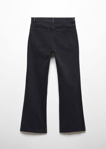 MANGO TEEN Flared Jeans 'Strassy' in Black