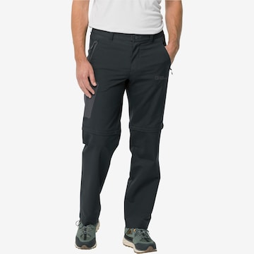 JACK WOLFSKIN Regular Workout Pants in Green: front