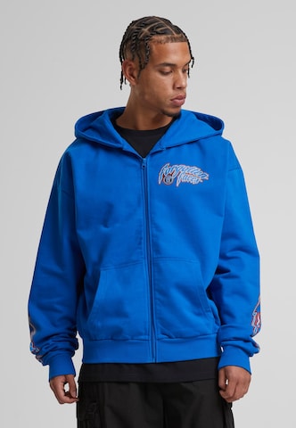 Veste de survêtement Forgotten Faces en bleu : devant