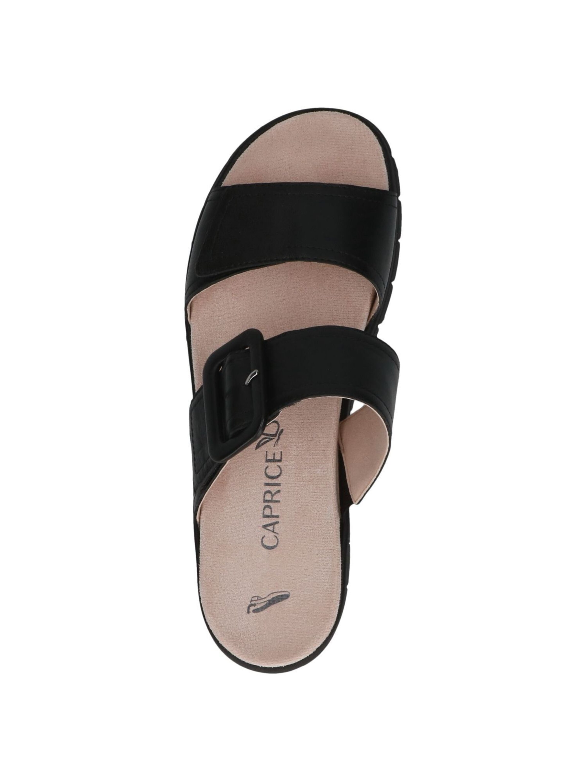 CAPRICE Mules in Black