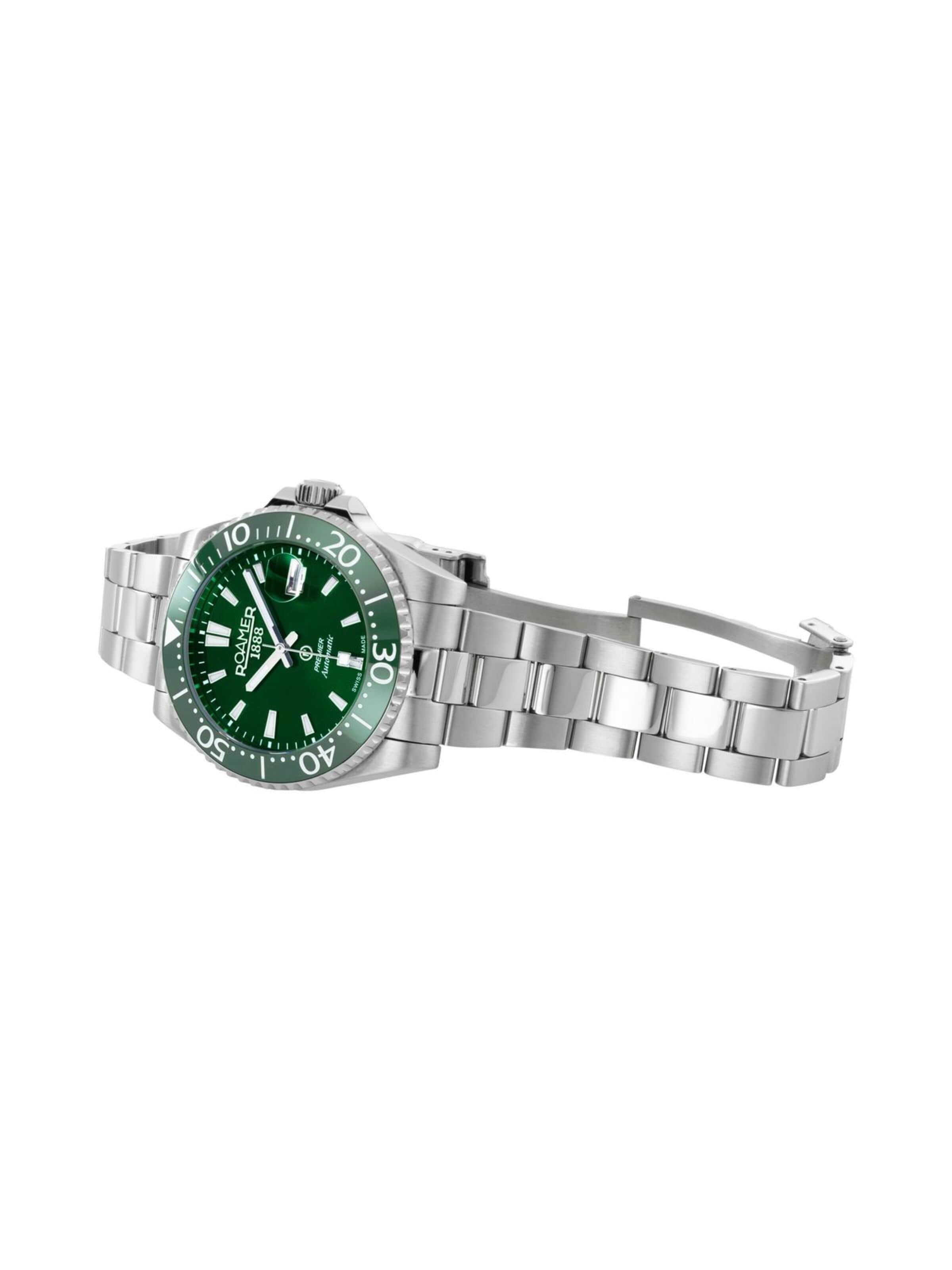 Roamer Analoog horloge 'Premier' in Groen