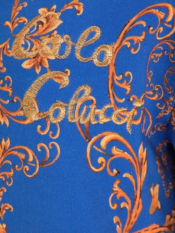 Robe 'Civetta' Carlo Colucci en bleu