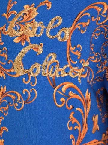 Robe 'Civetta' Carlo Colucci en bleu