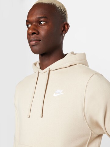 Nike Sportswear Regular fit Sweatshirt 'Club Fleece' in Bruin