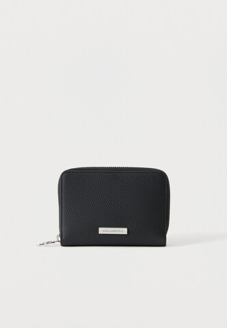 Porte-monnaies 'IKON' Karl Lagerfeld en noir : devant