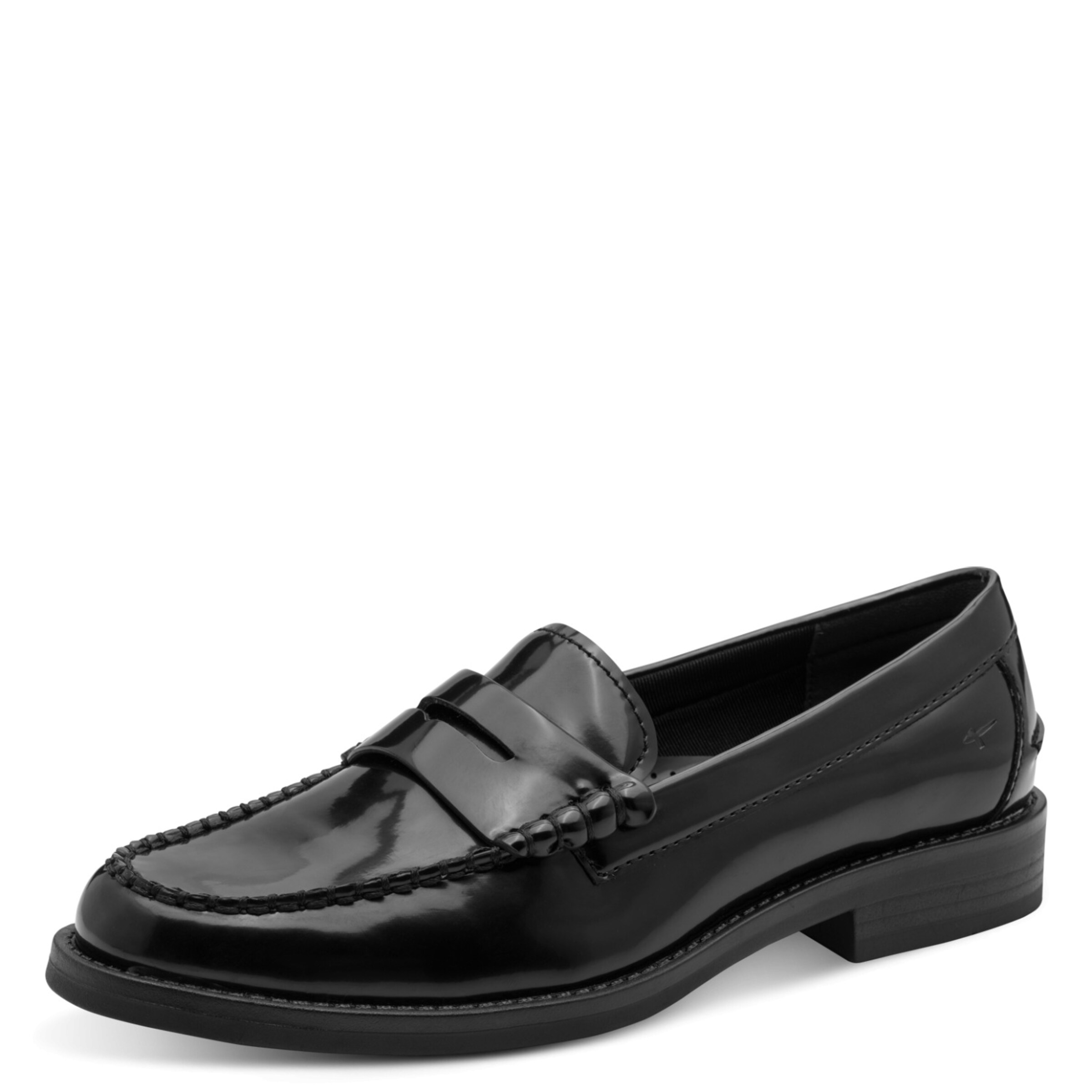 Tamaris Slip-ons in Black: front