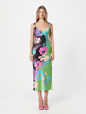 Robe Nasty Gal en mélange de couleurs : devant