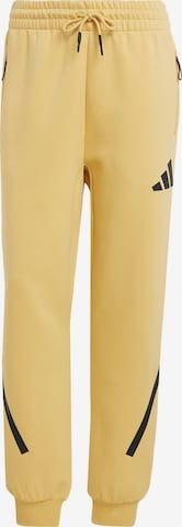 ADIDAS SPORTSWEAR Trousers 'Z.N.E.' in Yellow: front