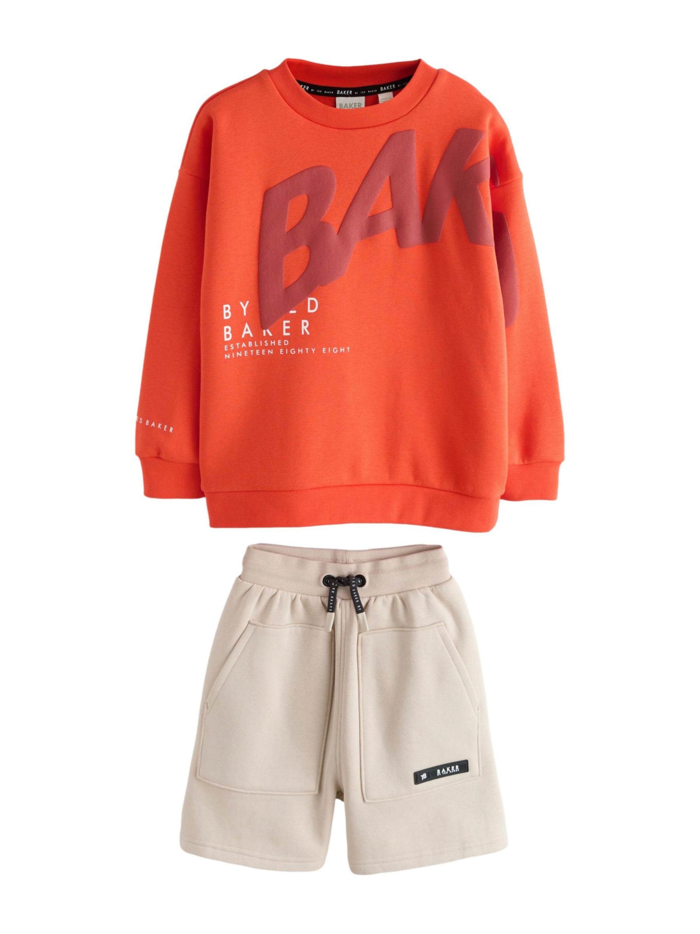 Baker by Ted Baker Set in Rot: Vorderseite