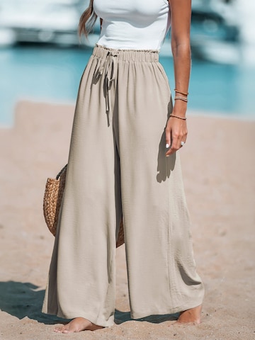 Cupshe Wide leg Pants 'Wide-Leg Pants' in Beige