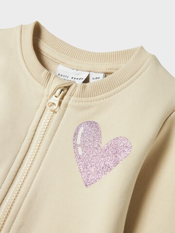 Giacca di felpa 'NBFVRILLIE' di NAME IT in beige