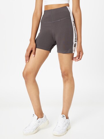 Hummel Skinny Workout Pants 'Zella' in Grey: front