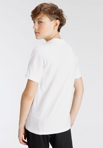 ADIDAS SPORTSWEAR Toiminnallinen paita 'Essentials' värissä valkoinen