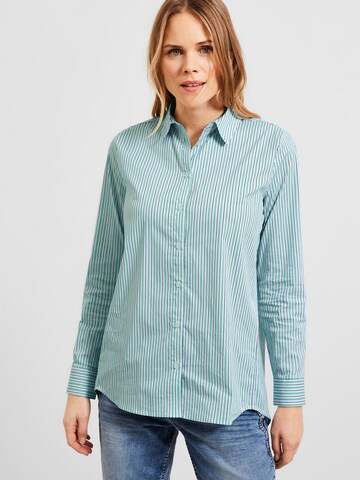 CECIL Blouse in Blue: front