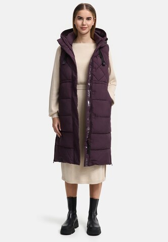 MARIKOO Vest 'Narikaa 16' in Purple: front