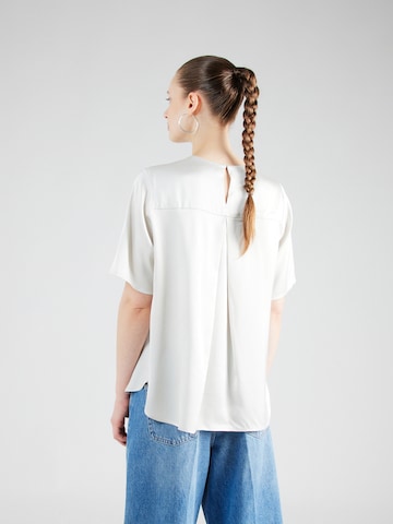 Bluză 'Denise' de la Samsøe Samsøe pe alb